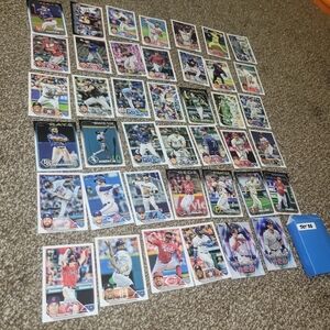 Topps Baseball Trading Card lot of 41